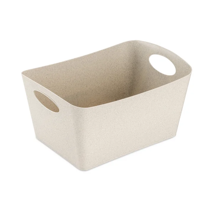 Boxxx M Aufbewahrungsbox von Koziol in der Farbe recycled desert sand