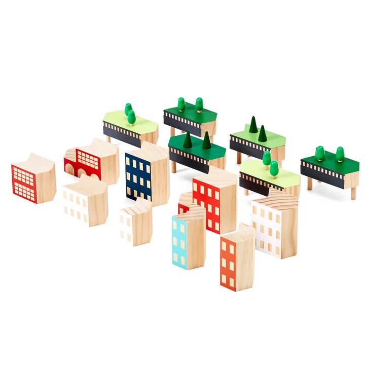 Blockitecture New York City Bausteine von Areaware in der Variante Greenway