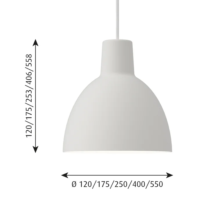 Louis Poulsen - Toldbod Pendelleuchte