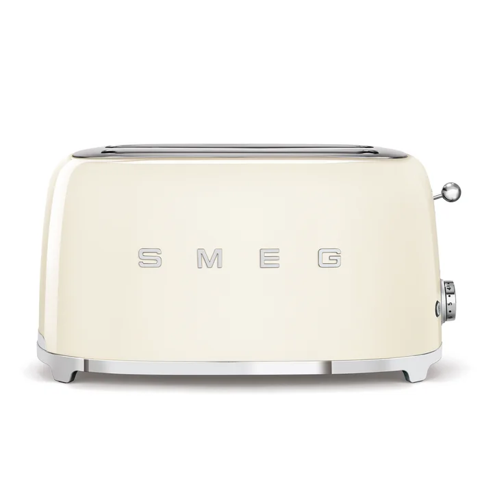 2-Schlitz Toaster TSF02, lang von Smeg in creme