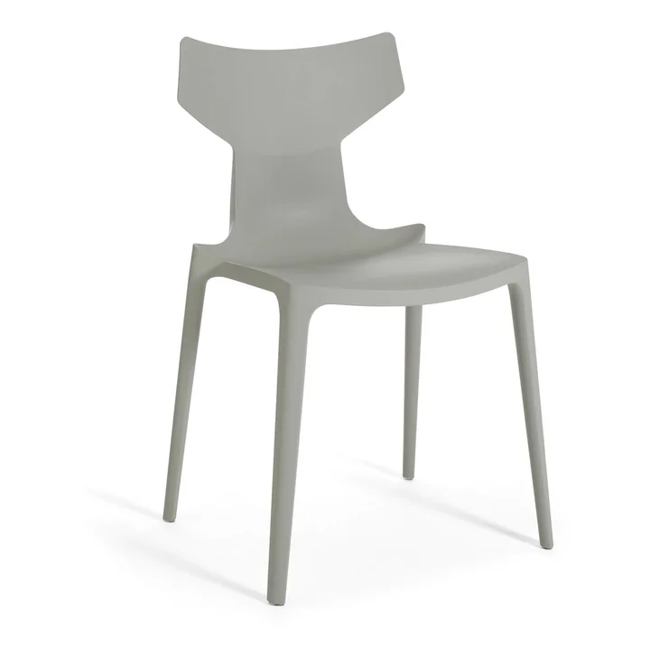 Re-Chair Stuhl von Kartell in grau