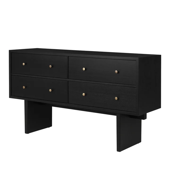 Private Sideboard, L 160 cm, schwarz von Gubi
