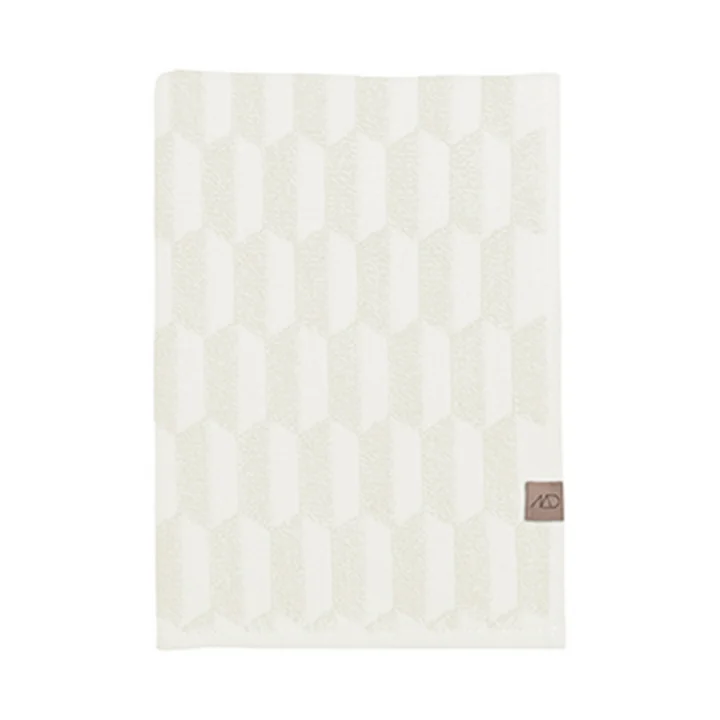 Mette Ditmer - Geo Handtuch 50 x 95 cm, off-white