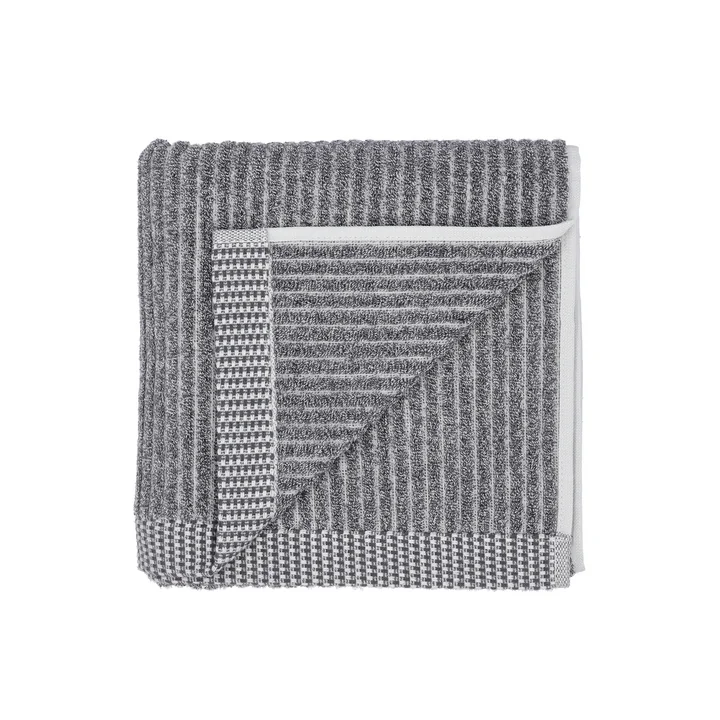 Melange Handtuch 50 x 100 cm von Södahl in ash