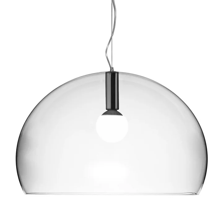 Big FL/Y Pendelleuchte, klar transparent von Kartell