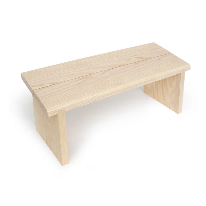 Meditationsbank / Hocke von Side by Side in Esche