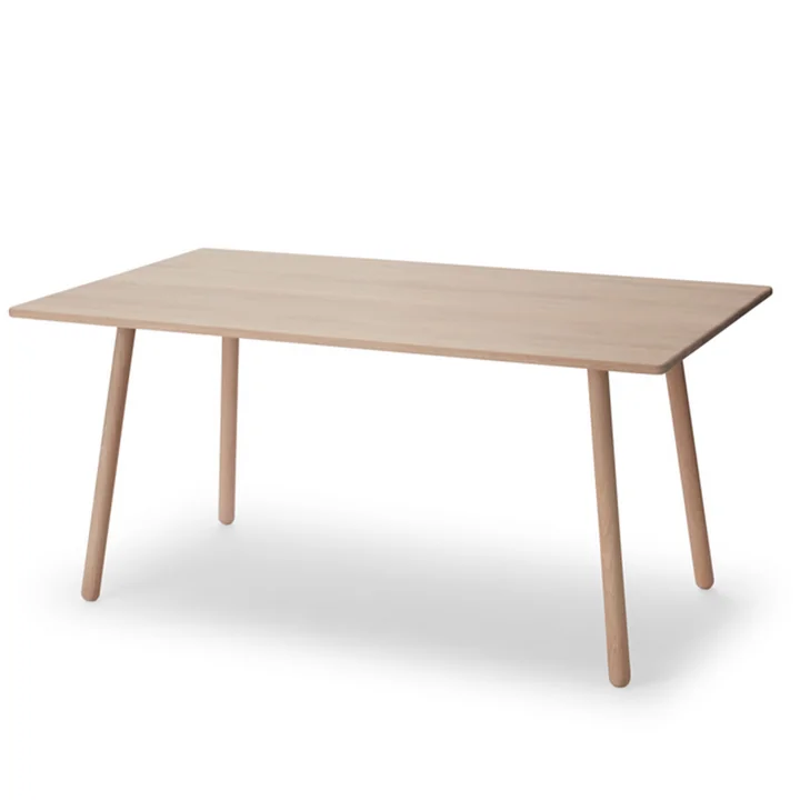 Georg Esstisch von Skagerak in Eiche weiß geölt