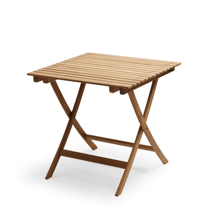Selandia Tisch 75 x 75 cm von Skagerak in Teak