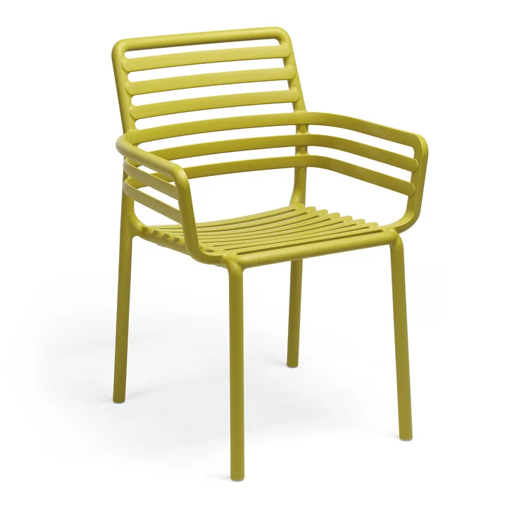 Doga Armlehnstuhl von Nardi in der Farbe pera