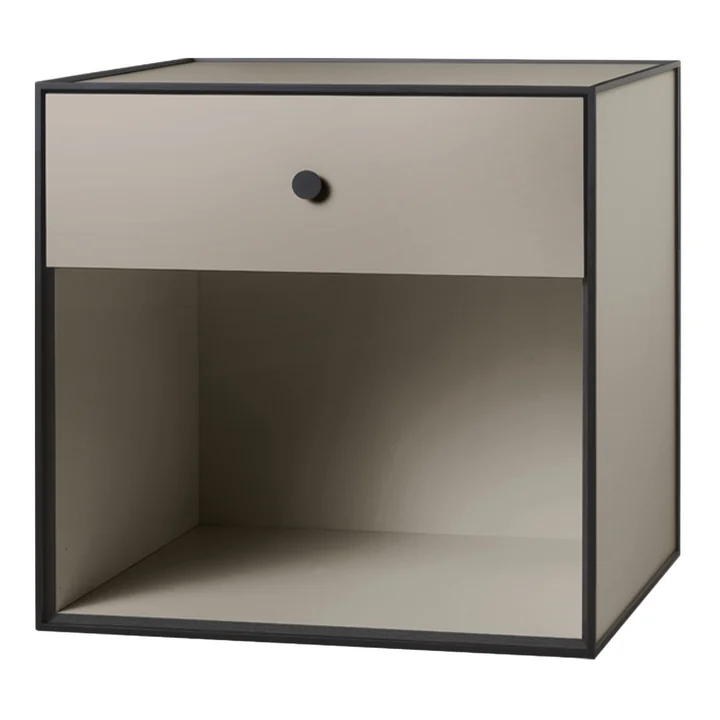 Frame 49 mit 1 Schublade, sand von Audo