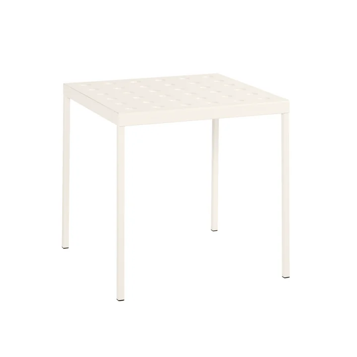 Balcony Esstisch, 75 x 76 cm, chalk beige von HAY