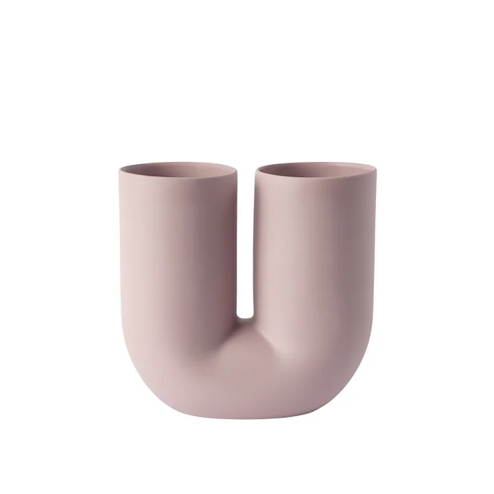 Kink Vase in dusty lilac von Muuto