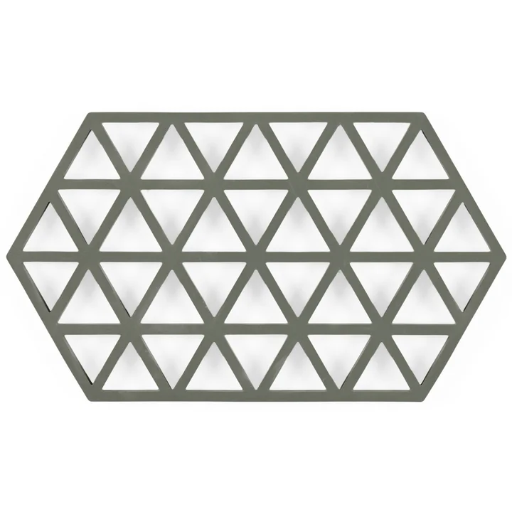 Zone Denmark - Triangle Untersetzer, 24 x 14 cm, olive taupe