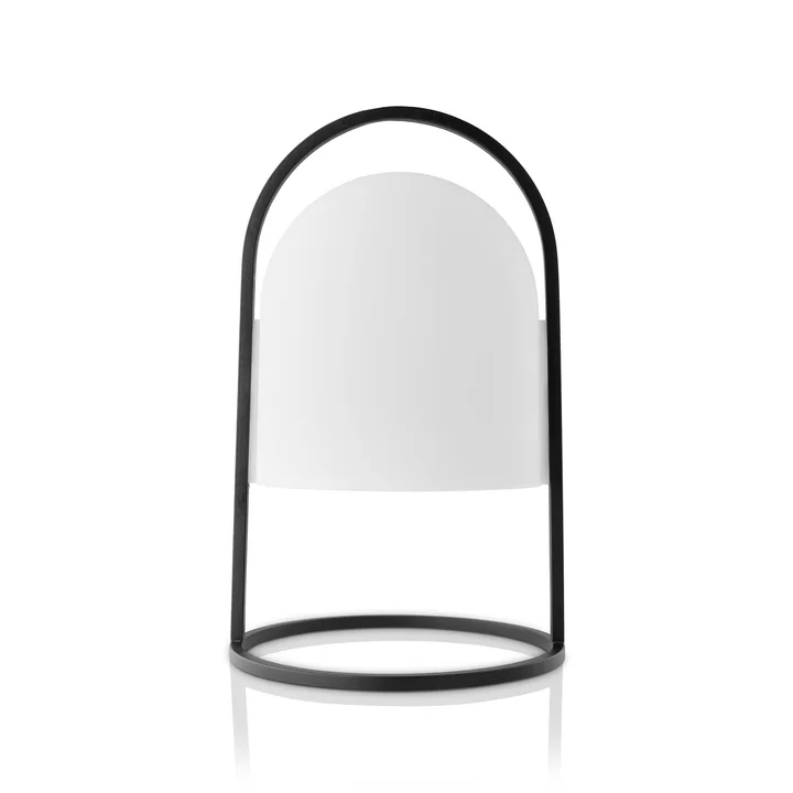 Lantern Solarleuchte von Eva Solo in den Farben schwarz / weiß