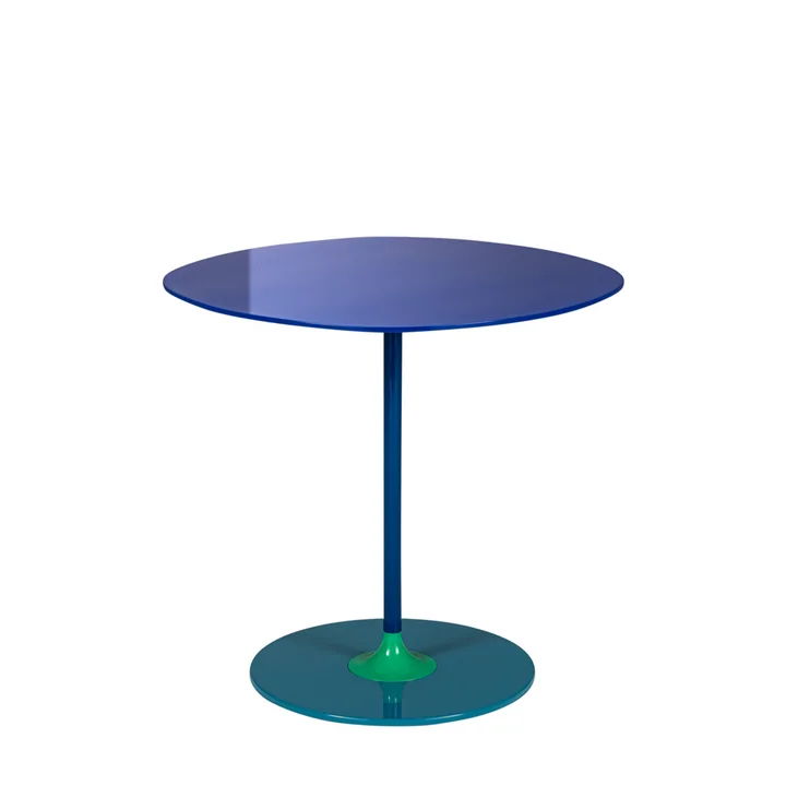 Thierry Beistelltisch Medio, blau von Kartell