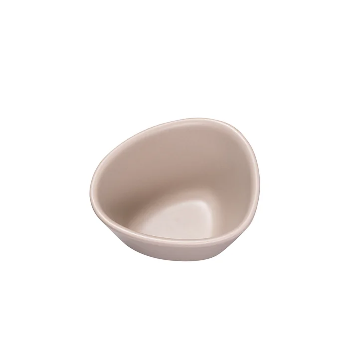Curve Stoneware Schale S, 0.2 l in sand von Lind DNA