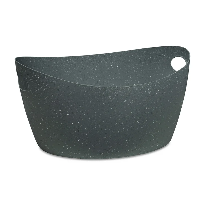 Bottichelli Zuber L, recycled ash grey von Koziol