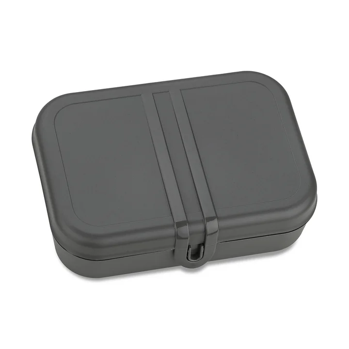 Pascal L Lunchbox mit Trennsteg, nature ash grey von Koziol