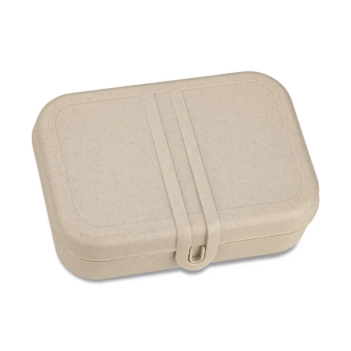 Pascal L Lunchbox mit Trennsteg, nature desert sand von Koziol