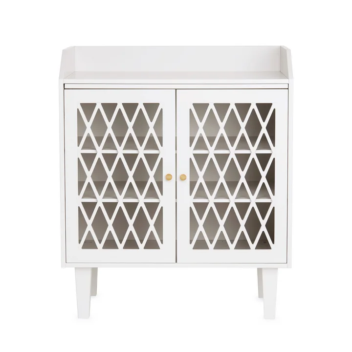 Harlequin Wickeltisch von Cam Cam Copenhagen in der Ausführung weiß