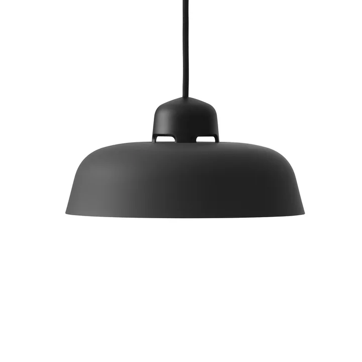 Die w162 Dalston LED Pendelleuchte s1 klein von Wästberg in schwarz / graphitschwarz