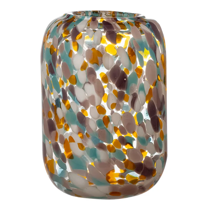 Vidia Vase H 18 cm von Bloomingville in orange