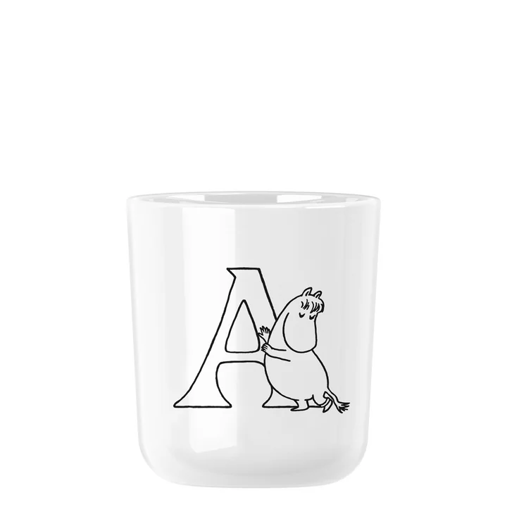 Moomin ABC Becher Ø 7,4 cm, A von Rig-Tig by Stelton