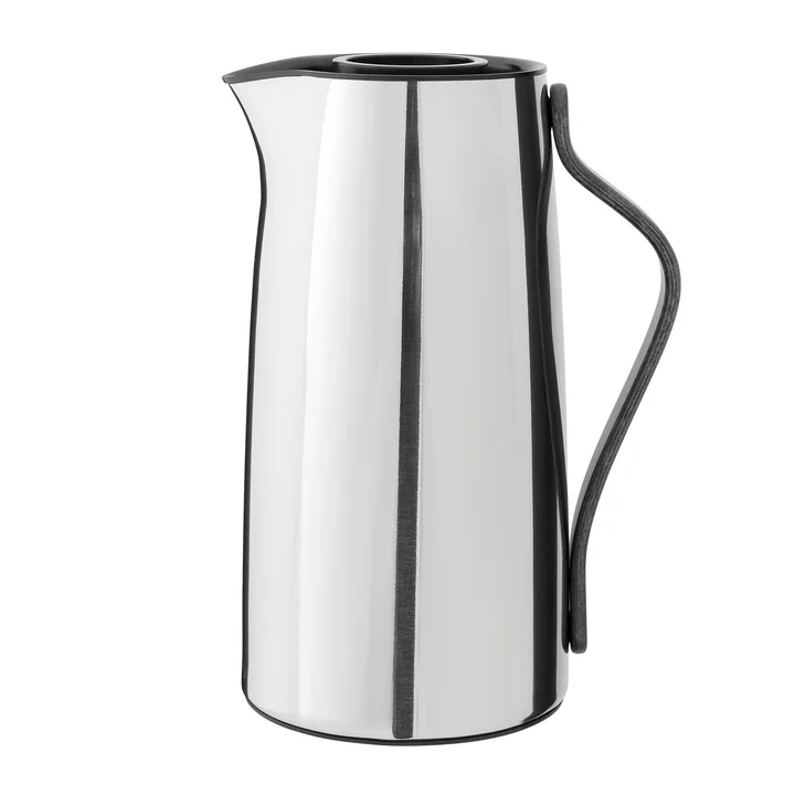 Emma Kaffeeisolierkanne 1,2 l, Edelstahl / Griff schwarz (Limited Edition) von Stelton