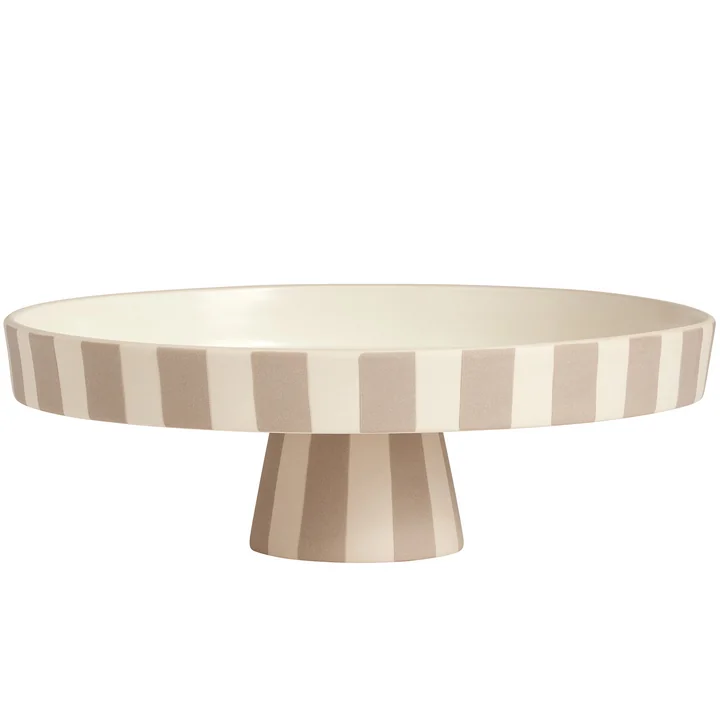 Toppu Tablett von OYOY in der Farbe clay