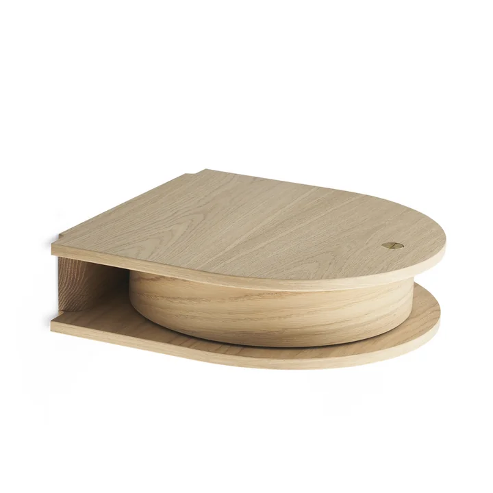 Valet Wandablage small von Northern in der Ausführung Eiche geölt