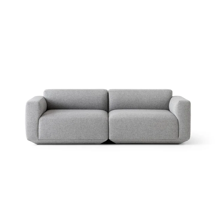 Develius Sofa, Konfiguration A, grau (Hallingdal 130) von &Tradition