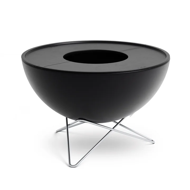 Bowl 70 Plancha-Grillset von höfats in der Ausführung Sternfuß, tief