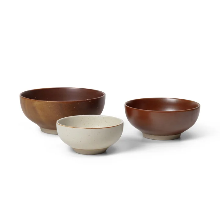 Midi Schalen (3er-Set), multi von Ferm Living