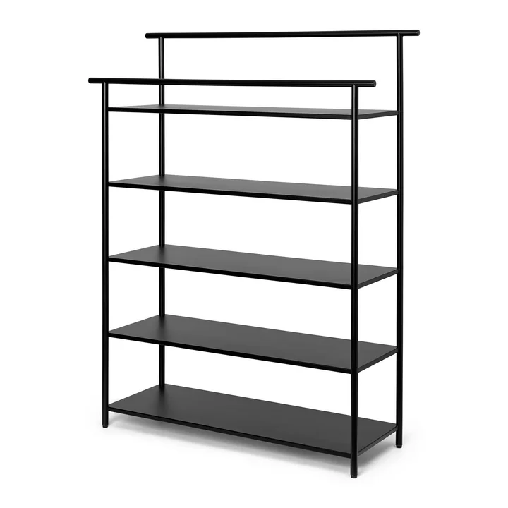 Dora Standregal, H 105.8 x 82 cm, Eisen, schwarz von Ferm Living