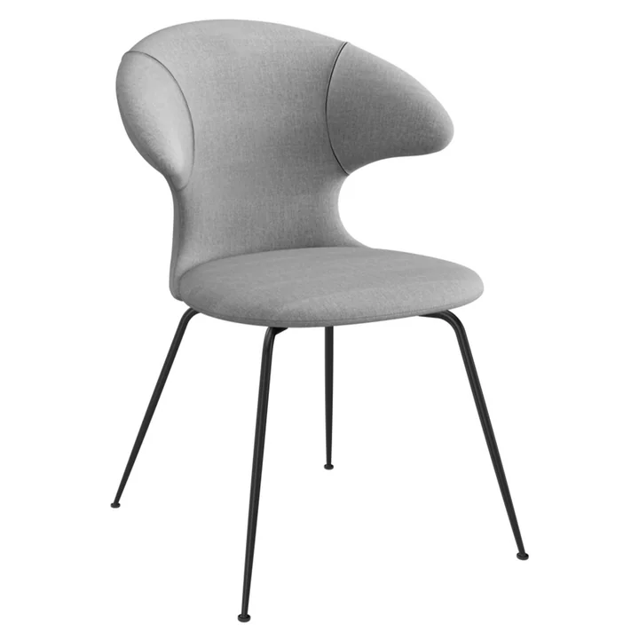 Time Flies Stuhl, Untergestell schwarz, sterling von Umage