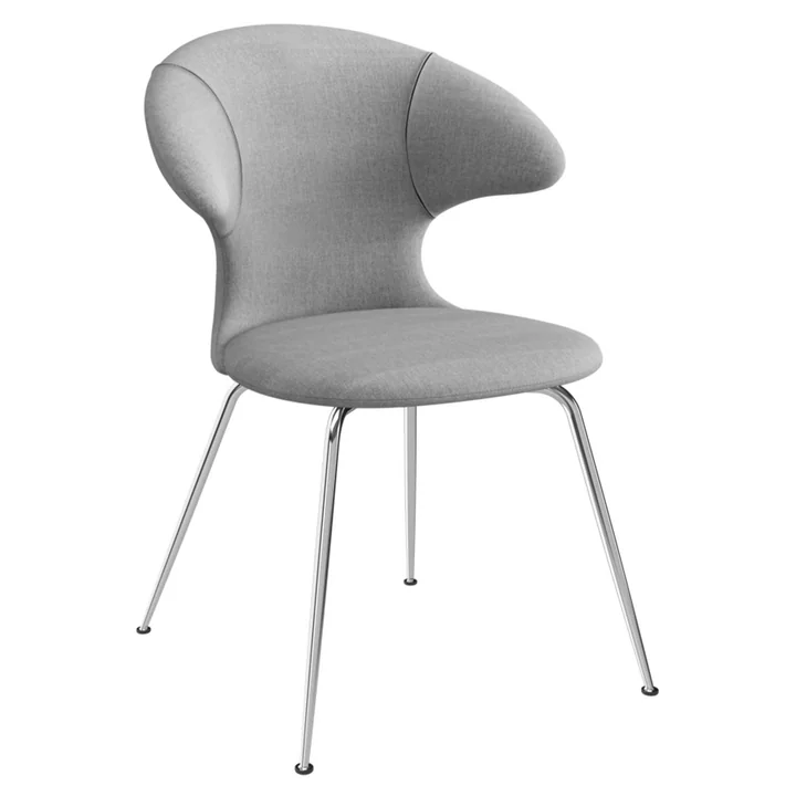 Time Flies Stuhl, Untergestell Chrom, sterling von Umage