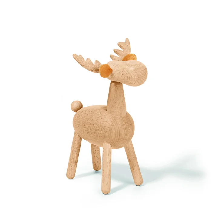 Elmar Elch Holzfigur, Buche, M von Philippi