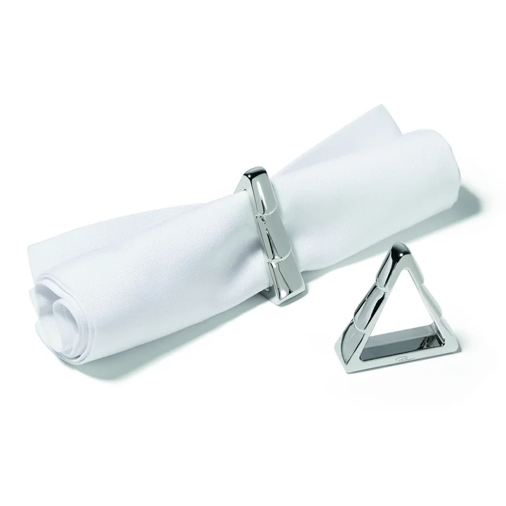 O Tannenbaum Serviettenhalter, 2er-Set, silber von Philippi