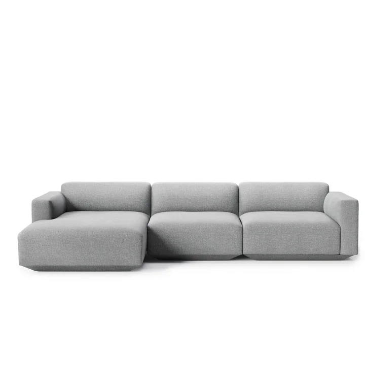 &Tradition - Develius Eck-Sofa, Konfiguration E, grau (Hallingdal 130)
