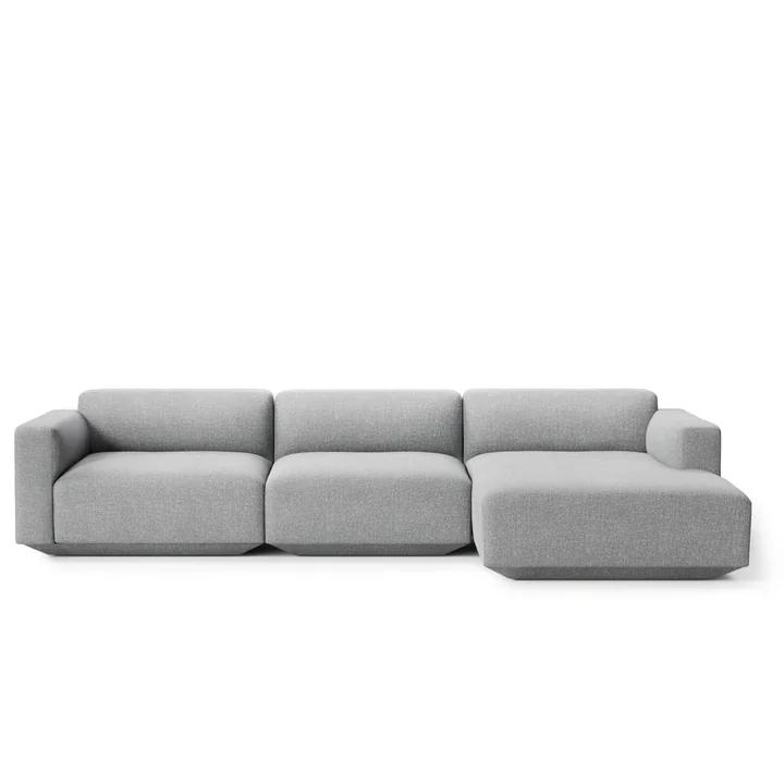&Tradition - Develius Eck-Sofa, Konfiguration F, grau (Hallingdal 130)