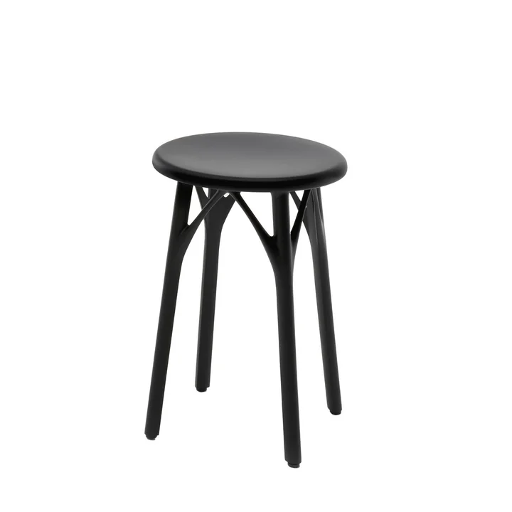 A.I. Light Hocker, H 45 cm, schwarz von Kartell