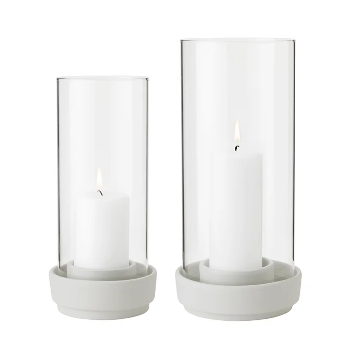 Hurricane Windlicht von Stelton in der Farbe sand