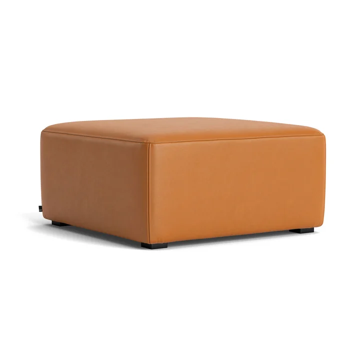 HAY - Mags Ottoman 02, Leder Sense Cognac