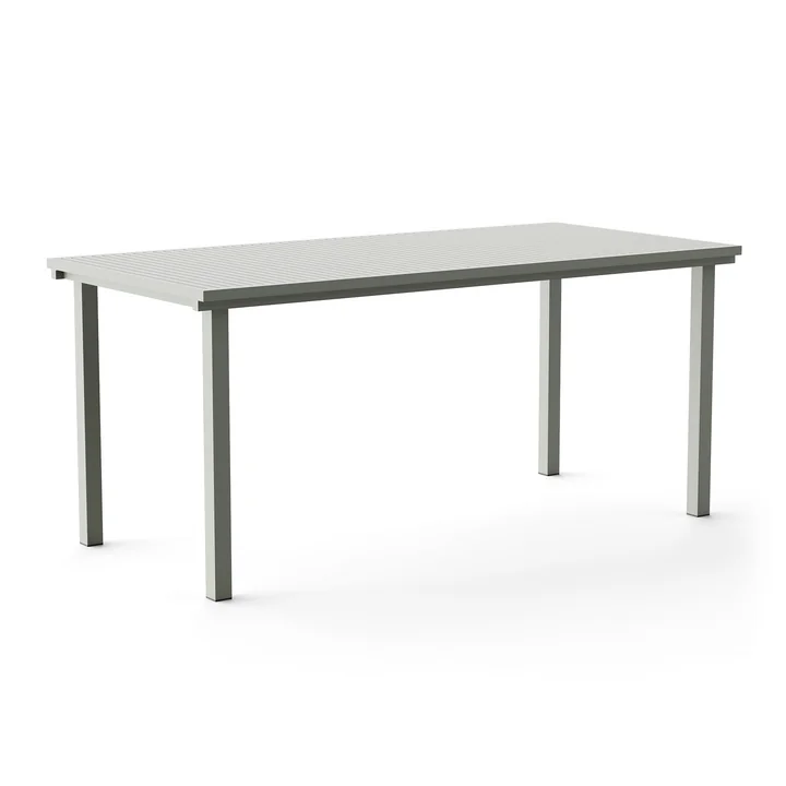 Dining Tisch, rechteckig, 167 x 80 cm, grau (RAL 120 70 05) von NINE