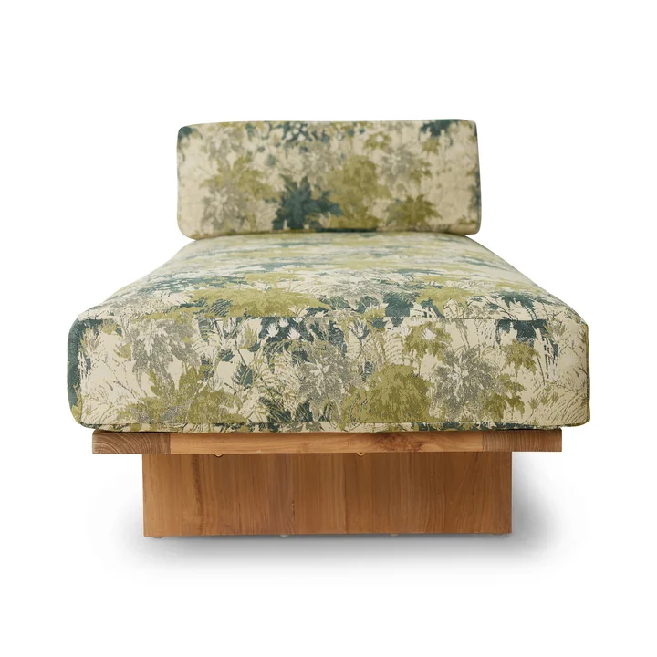 Teak Outdoor Daybed, botanical von HKliving