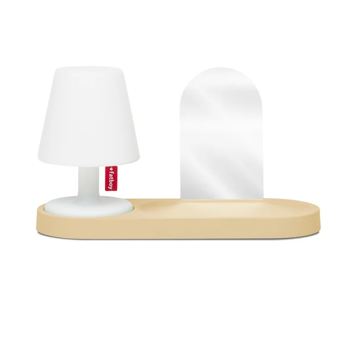Edison the Petit Residence Ablageboard LED Leuchte sandy beige, LxBxH 46x17,5x25,1 cm von Fatboy