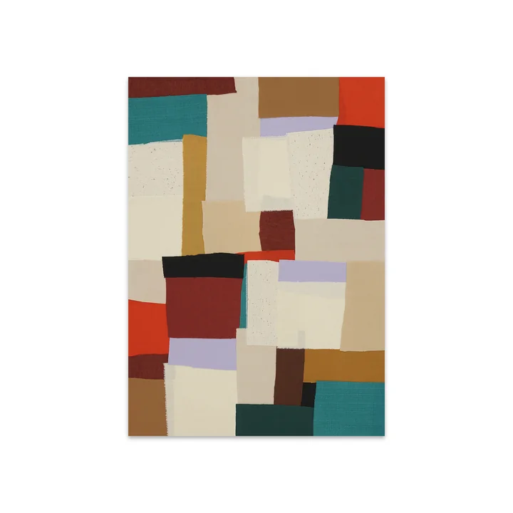 Fields von Atelier Cph, 50 x 70 cm von The Poster Club