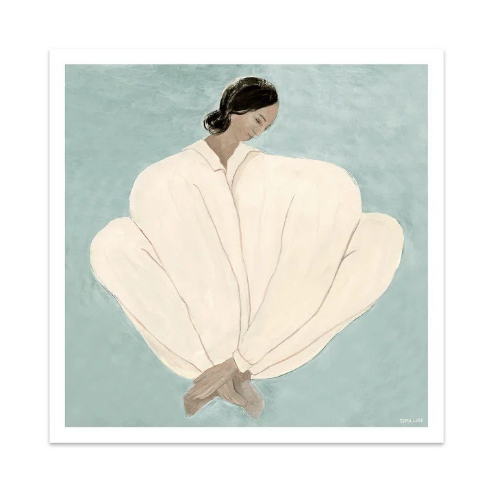 Meet Me At Jaurés von Sofia Lind, 100 x 100 cm