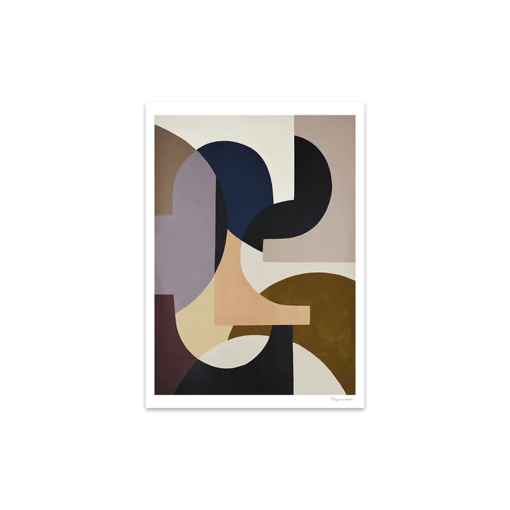 Rosa von Berit Mogensen Lopez, 30 x 40 cm von The Poster Club