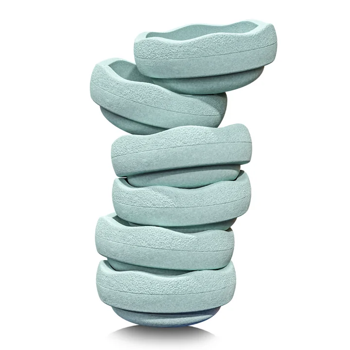 Stapelstein® - Original ocean, mint (6er-Set)